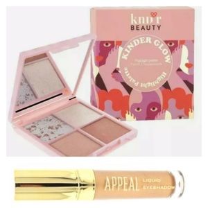 Makeup bungle liquid eyeshadow & highlight pallete